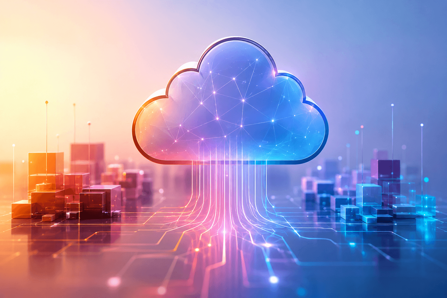 Connected cloud platform supporting custom digital applications